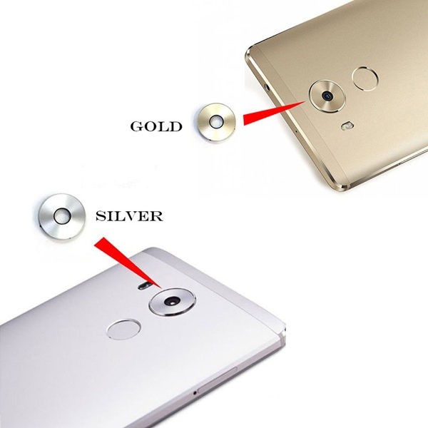  Huawei Mate 8 Back Camera Lens With Adhesive (Silver/Gold/Black) 5pcs/lot