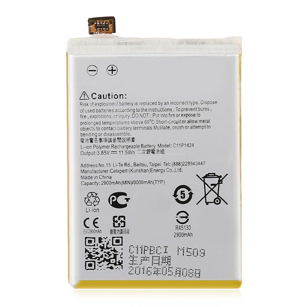 ASUS Zenfone 2 ZE550ML ZE551ML - Battery Li-Ion-Polymer C11P1424 3000mAh (MOQ:50 pcs)