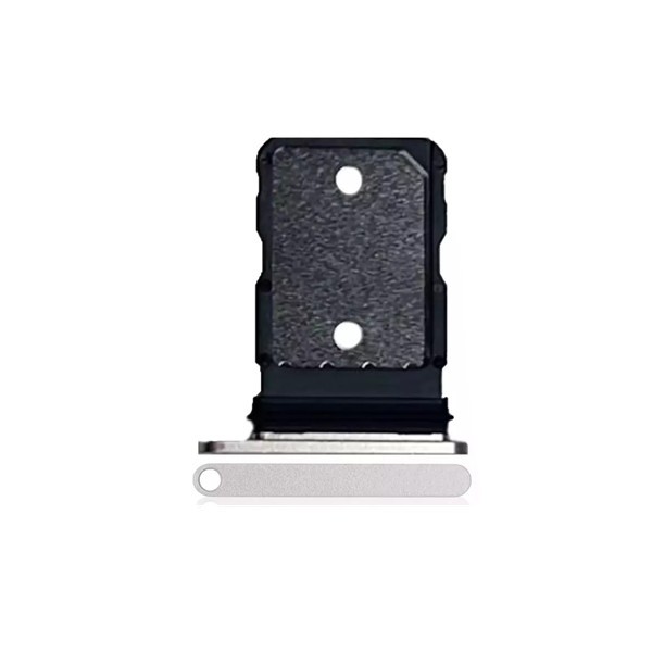 Google Pixel 9 Pro Fold SIM Card Tray (White/Black) (Original)