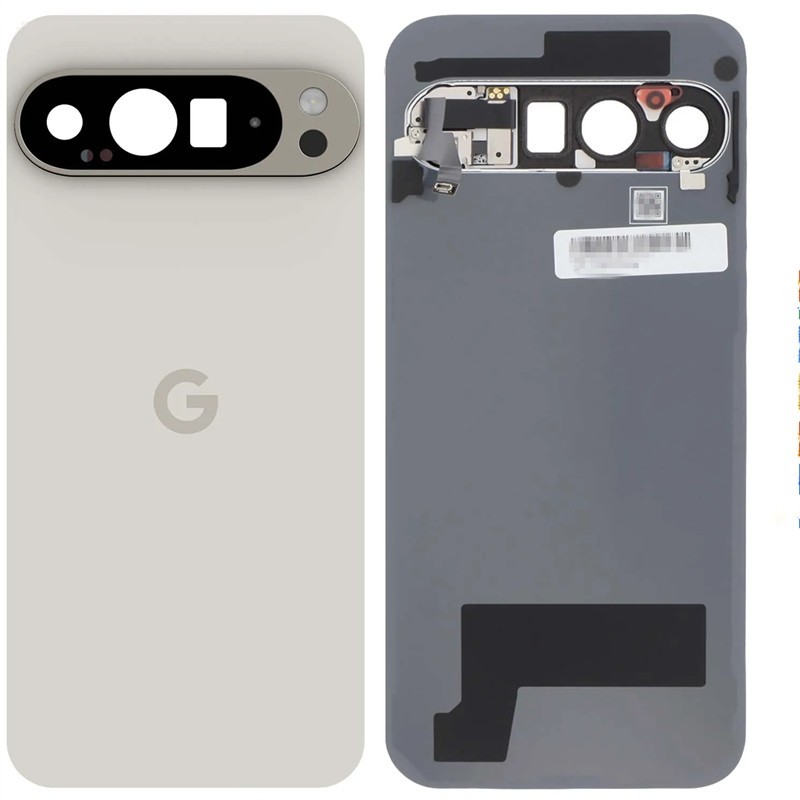 Google Pixel 9 Pro XL Battery Door with Back Camera Lens (White/Pink/Green/Black) (Original)