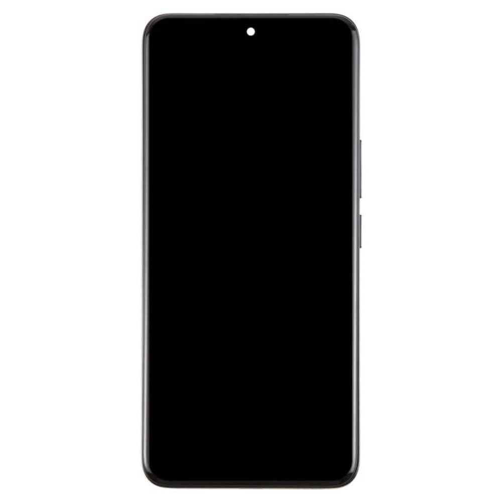 Honor 200 Screen Replacement with Frame (Silver/Green/Black) (Original) 