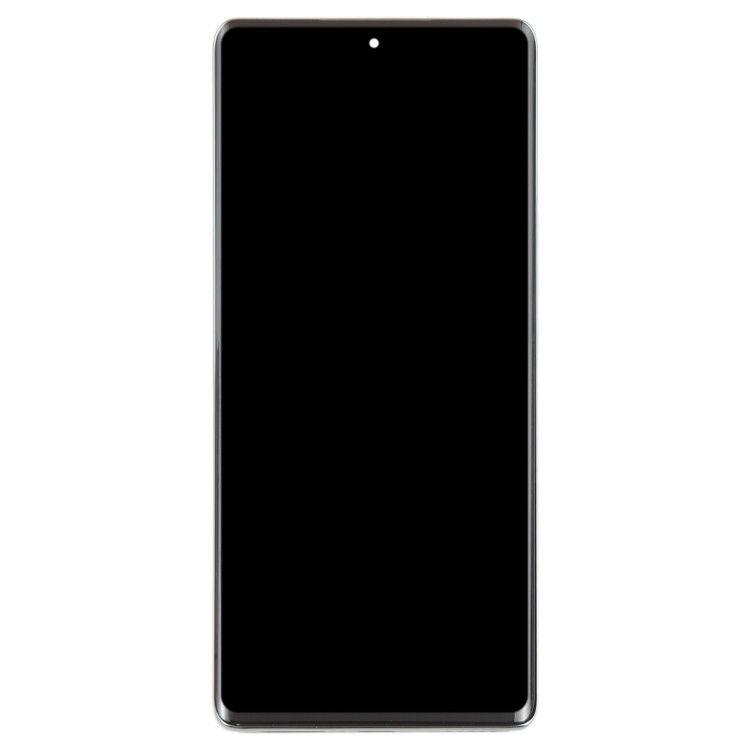 Honor X9a Screen Replacement with Frame (Silver/Green/Black) (OEM) 