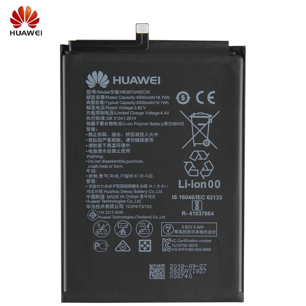Huawei Mate 20 X Battery Li-Ion-Polymer HB3973A5ECW 4900mAh (MOQ:50 pcs)