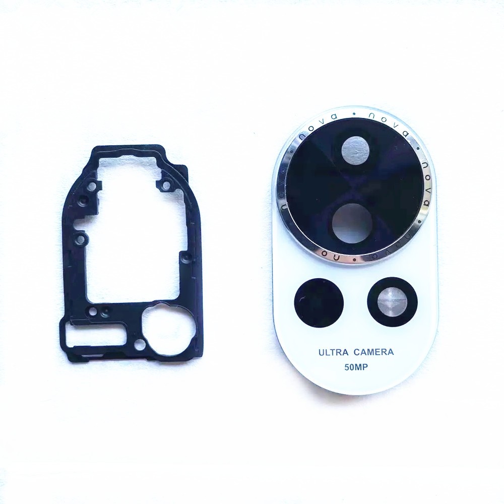 Huawei Nova 13 Pro Back Camera Lens with Cover (White/Black) (OEM)