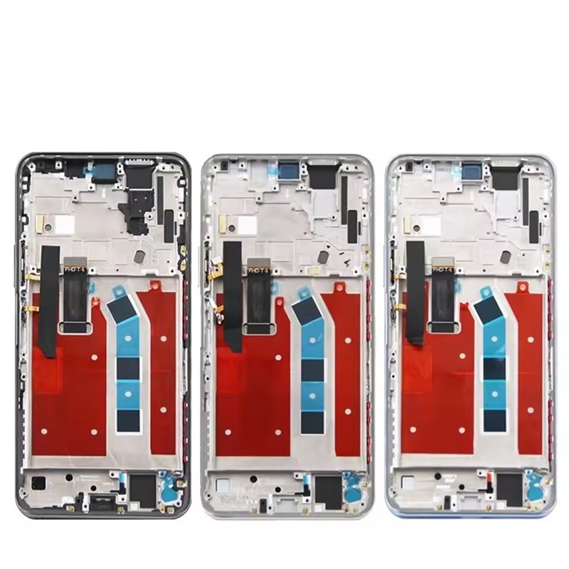 Huawei Y9a Screen Replacement with Frame (Silver/Blue/Black) (Original) 