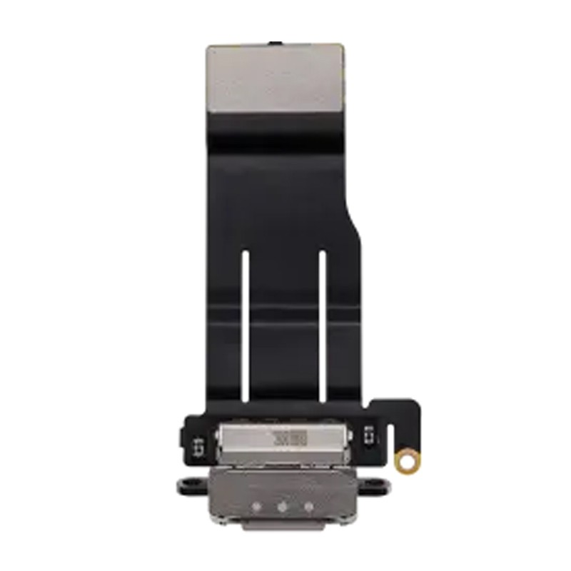 iPad Pro 13 2024 7th Charging Port Flex Cable (White/Black) (Original)