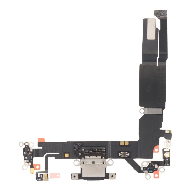 iPhone 16 Charging Port Flex Cable (White/Pink/Teal/Ultramarine/Black) (Original)