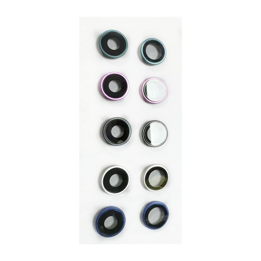 iPhone 16 Plus Back Camera Lens with Bezel (White/Pink/Blue/Green/Black)(Original)
