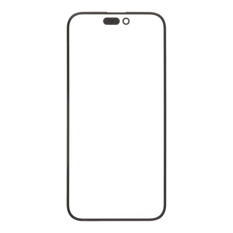iPhone 16 Plus Glass Lens + OCA (Black) (OEM)