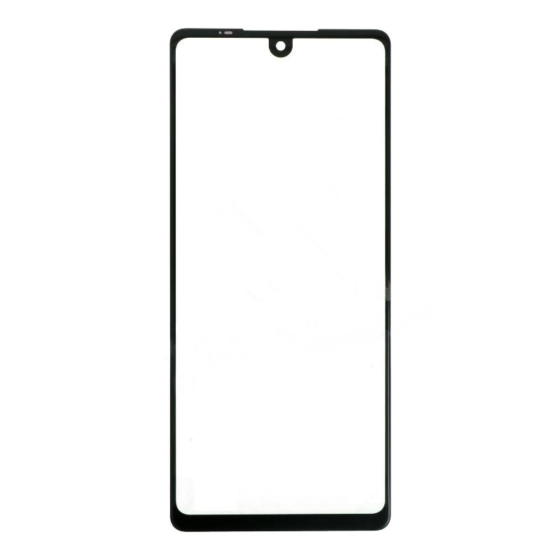 LG K71 Glass Lens (Black) (OEM)