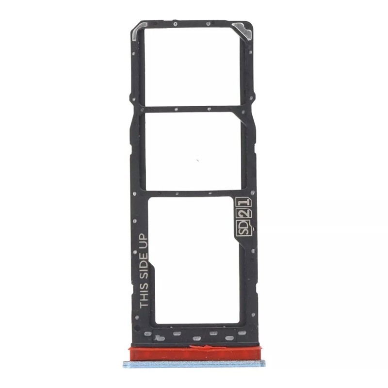 Motorola Moto E22 SIM Card Tray (Blue/Black) (Original)
