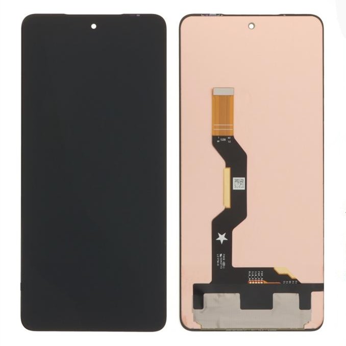 Motorola Moto G86 LCD Screen Replacement (Black) (Original) 