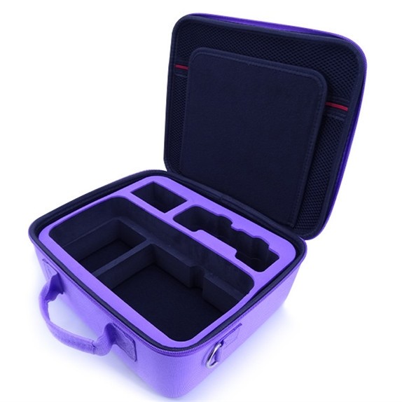 Nintendo Switch/Switch Oled Ring Ring Fit Adventure Game Deluxe Protective Storage Bag (Mother Storage Box) (Purple+White)(Size:Medium)