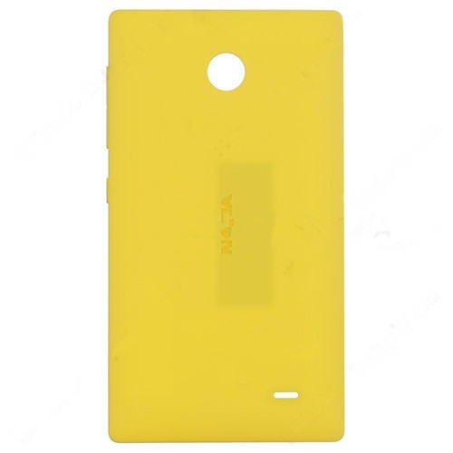  Nokia X Rear Housing Original- Yellow - With Nokia Logo Only 