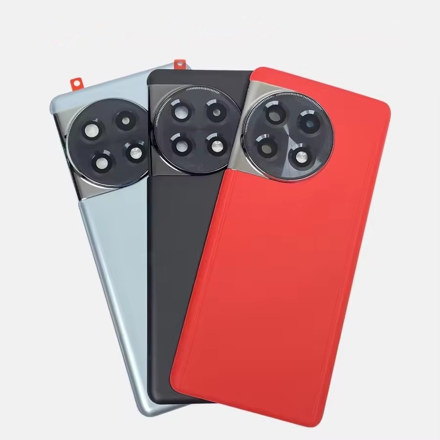 OnePlus 11R Battery Door (Silver/Red/Black) (Original)