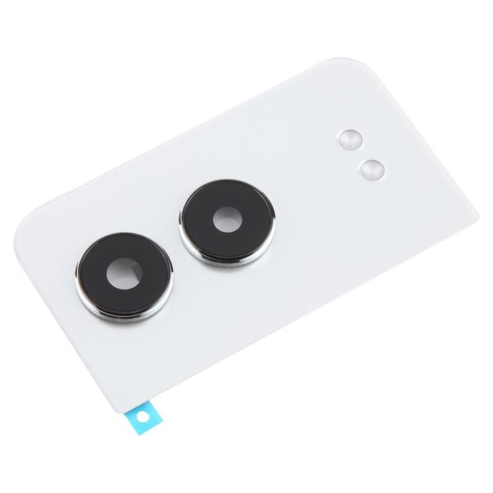 OnePlus Nord 4 Top Battery Door with Camera Lens and Bezel (White/Green/Gray) (Original)