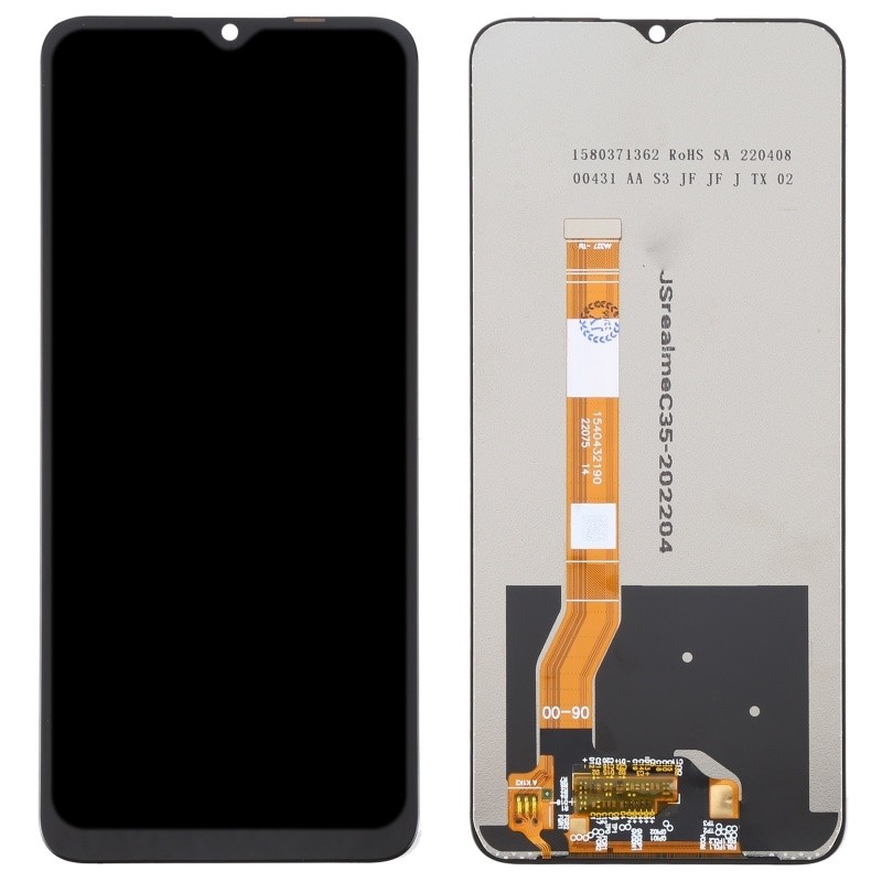 OPPO A58 5G Screen Replacement (Black) (OEM) 