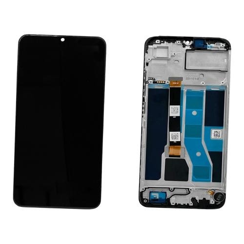 Realme C53 Screen Replacement with Frame (Black) (OEM) 