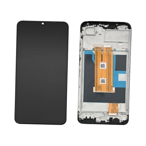Realme C61 Screen Replacement with Frame (Black) (Original) 