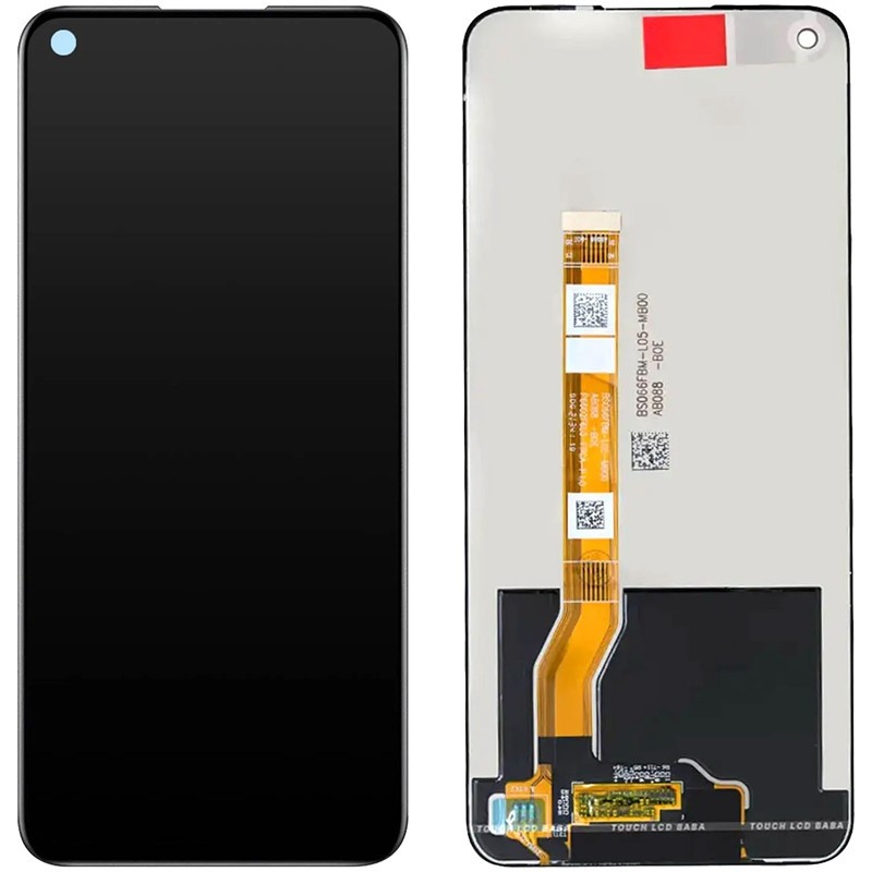 Realme Narzo 50 5G Screen Replacement (Black) (OEM) 