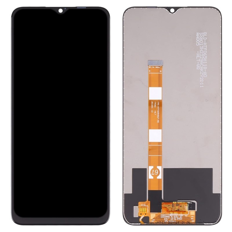 Realme Narzo 50A Screen Replacement (Black) (HQ) 