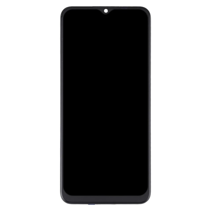 Realme Narzo 50A Screen Replacement with Frame (Black) (HQ) 