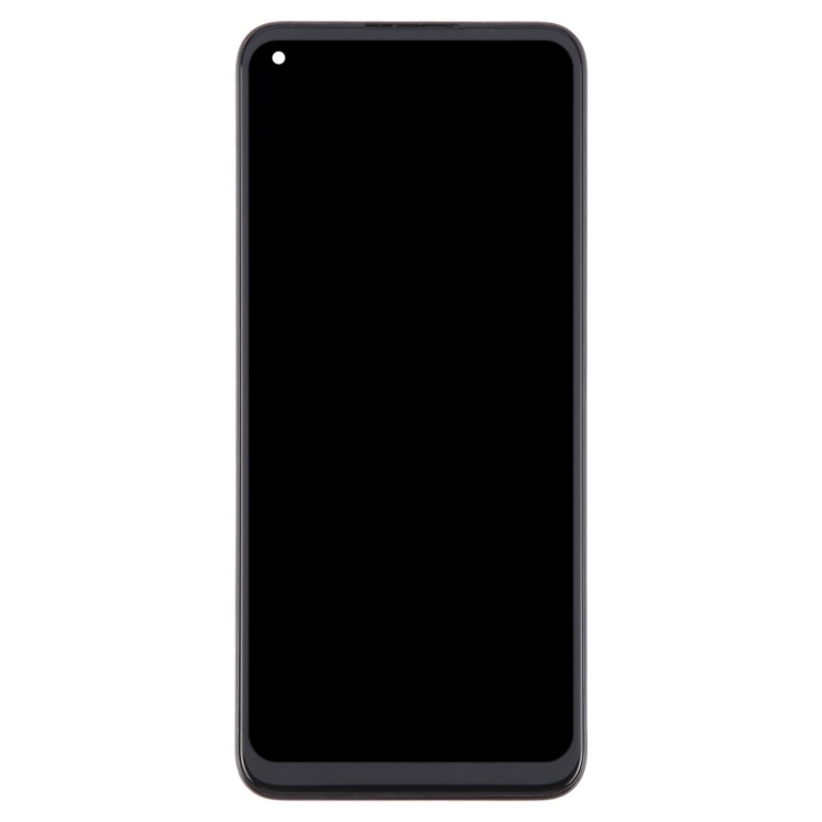 Realme Q3t Screen Replacement with Frame (Black) (OEM) 