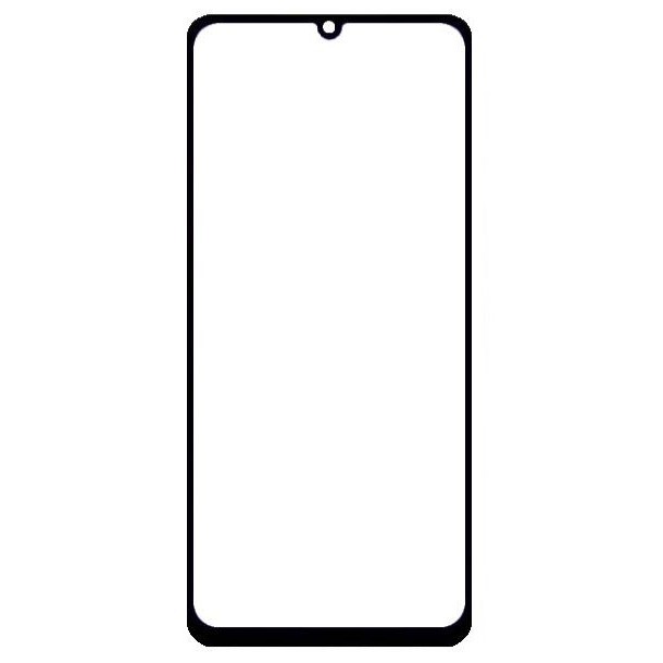 Samsung Galaxy A07 4G Front Glass Lens (Black)(OEM)