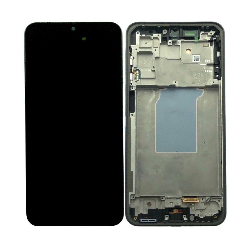 Samsung Galaxy A26 Screen Assembly with Frame (Black) (Original) 