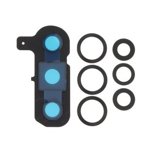 Samsung Galaxy S25+ Back Camera Lens with Bezel ( Black) (Original)