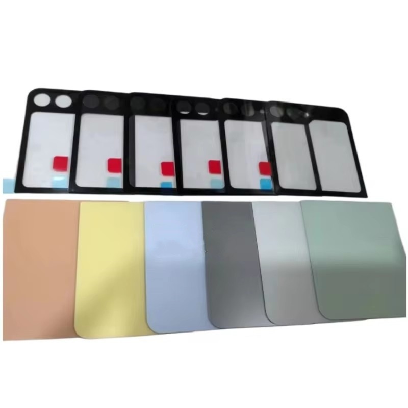 Samsung Galaxy Z Flip6 Top and Bottom Battery Door (White/Orange/Green/Blue/Black) (HQ) 