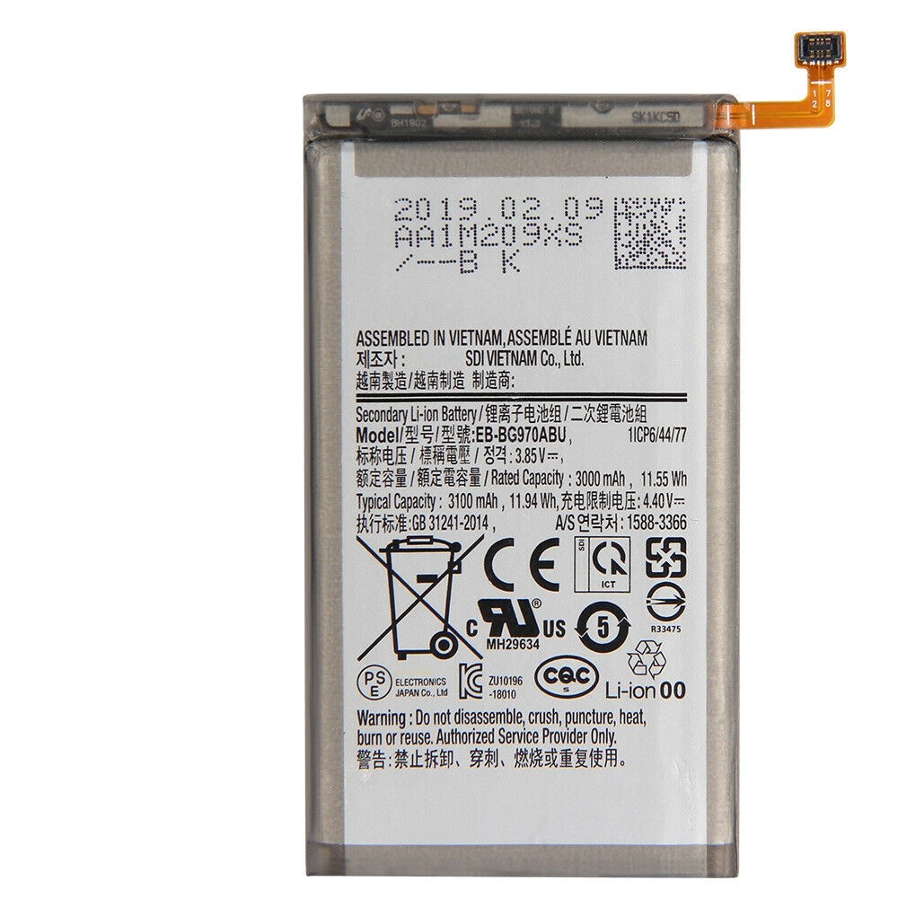 Samsung SM-G970F Galaxy S10e - Battery Li-Ion EB-BG970ABU 3100mAh (MOQ:50 pcs)