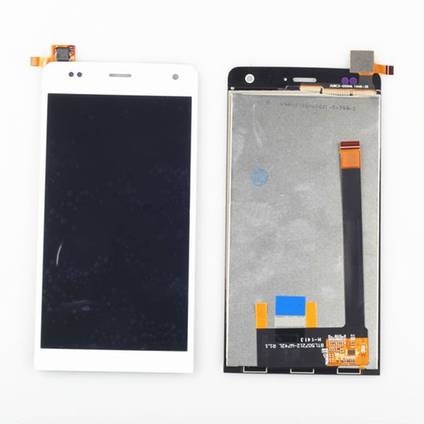  Wiko Getaway LCD Screen and Digitizer Assembly - White - Full Original