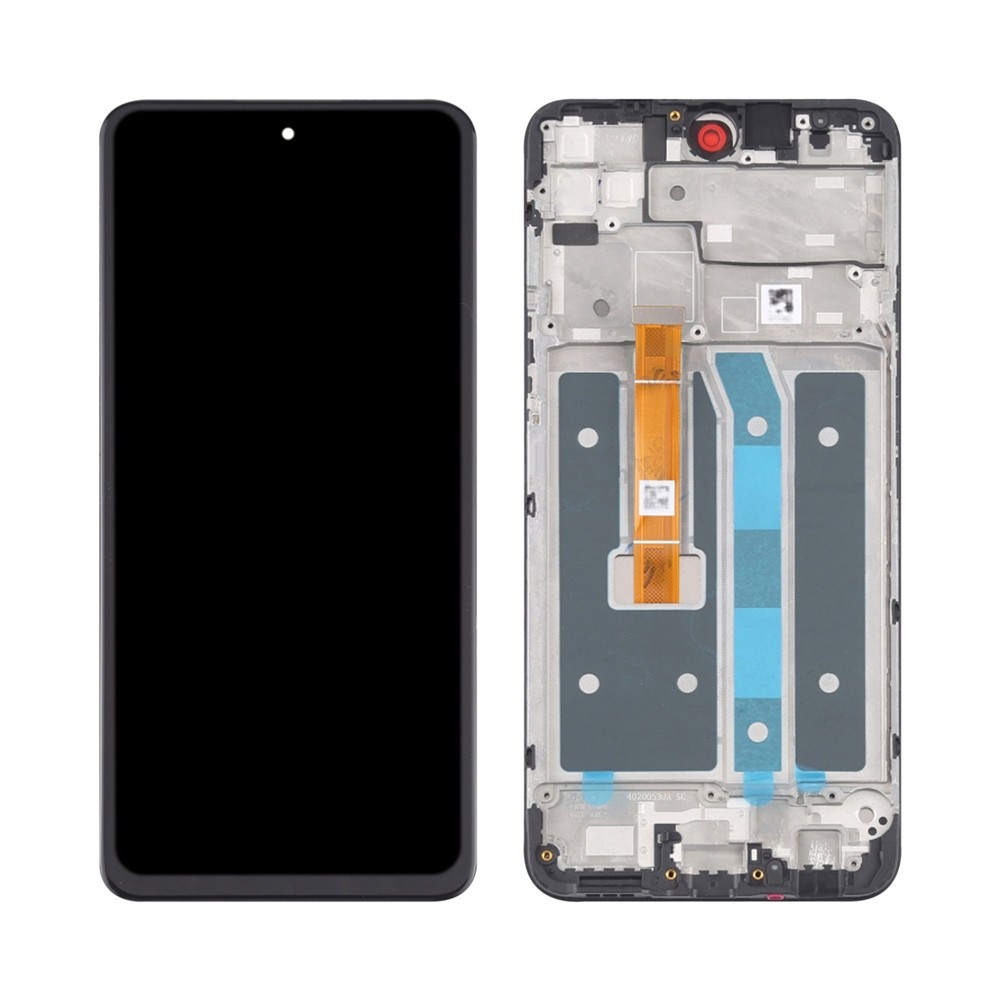 LG K52 / K62 Screen Assembly with Frame (Black) (TFT)