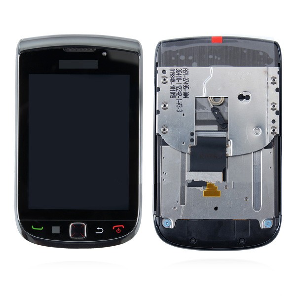  BlackBerry Torch 9800 Version 001/111 LCD Display Black Full Assembly Original