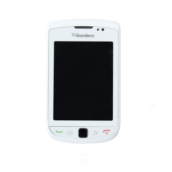  BlackBerry Torch 9800 Version 002/111 LCD Display White Full Assembly Original
