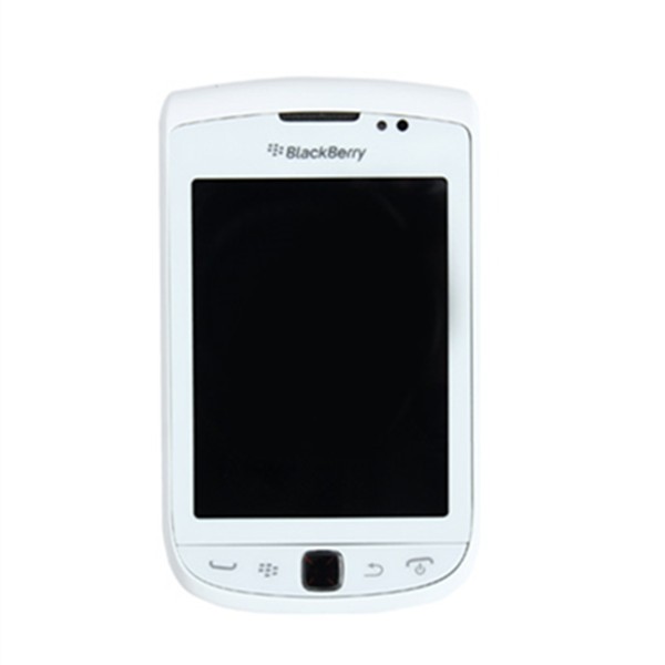  BlackBerry Torch 9810 Version 001/111 LCD Display White Full Assembly Original