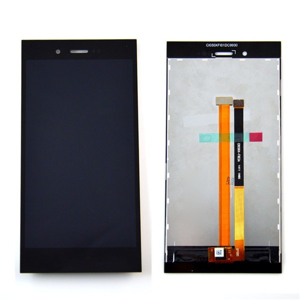  BlackBerry Z3 LCD Screen and Digitizer Assembly - Black - Full Original - BlackBerry Logo