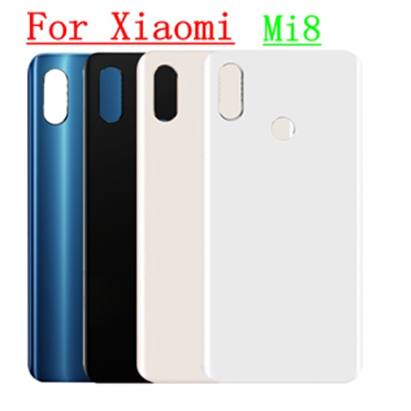Xiaomi Mi 8 Glass Battery Door (White/Gold/Blue/Black) (OEM) 