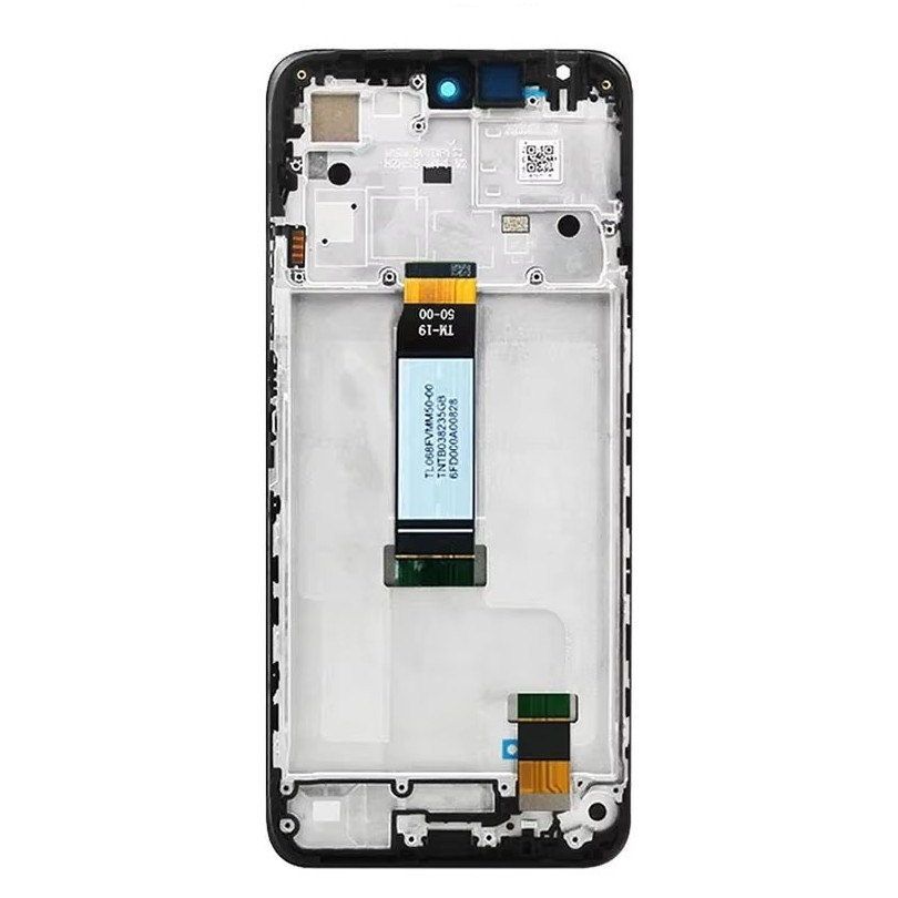 Xiaomi Poco M6 4G Screen Replacement with Frame (Black) (OEM)