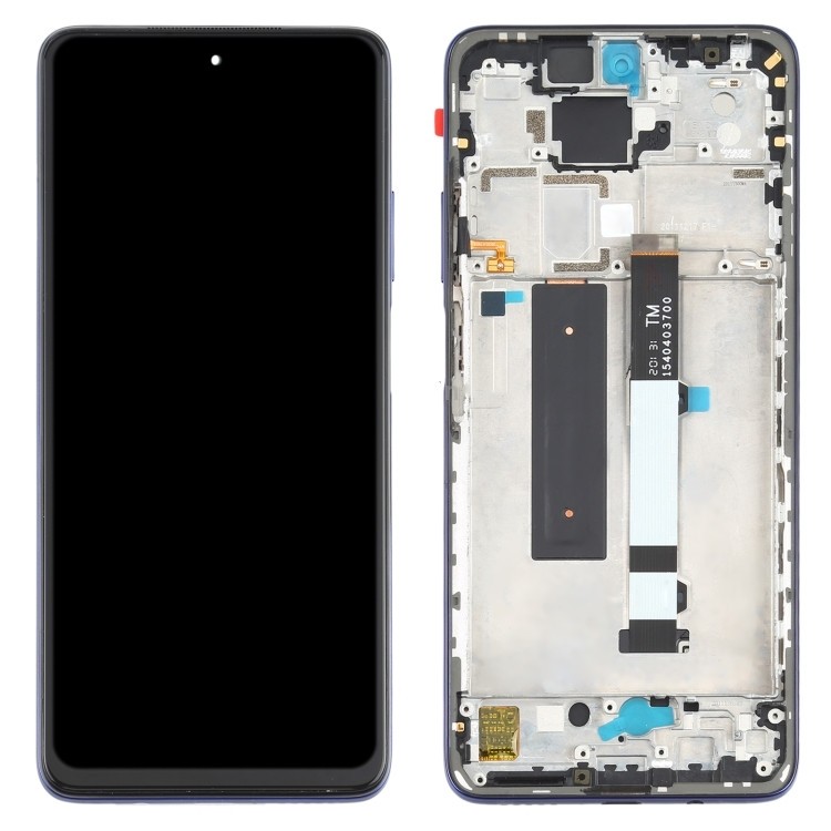 Xiaomi Redmi Note 9 Pro 5G Screen Replacement with Frame (Black) (Original)