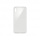  iPhone X Glass Battery Door (White/Black) OEM