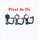 Google Pixel 4a 5G Fingerprint Sensor Flex Cable (White/Black) (Original)
