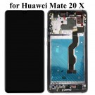 Huawei Mate 20 X Display Screen Replacement with Frame (Blue/Black) (OEM)