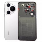 Huawei Pura 70 Pro Battery Door with Camera Lens (White/Black)