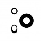 Huawei Pura 70 Ultra Back Camera Lens (Black) (Original)