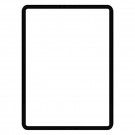 iPad Pro 12.9 2021 5th Glass Lens (Black) (Copy)