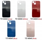 iPhone 13 Mini Battery Door (White/Pink/Blue/Red/Black) 