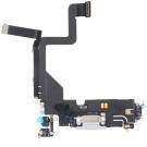 iPhone 14 Pro Charging Port Flex Cable (White/Black) (Original)