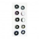 iPhone 16 Plus Back Camera Lens with Bezel (White/Pink/Blue/Green/Black)(Original)